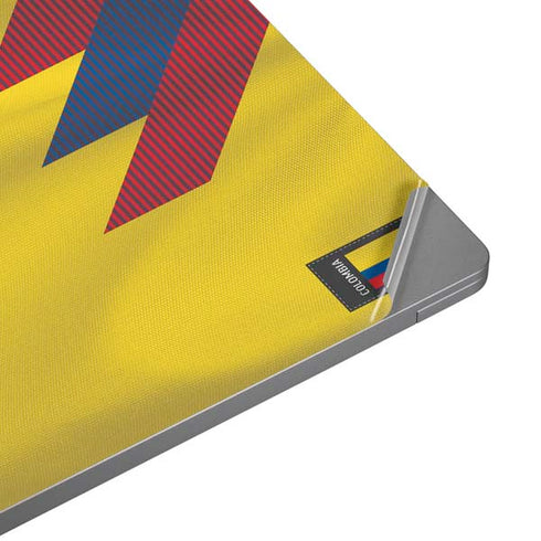 Colombia Soccer Flag Laptop Skins